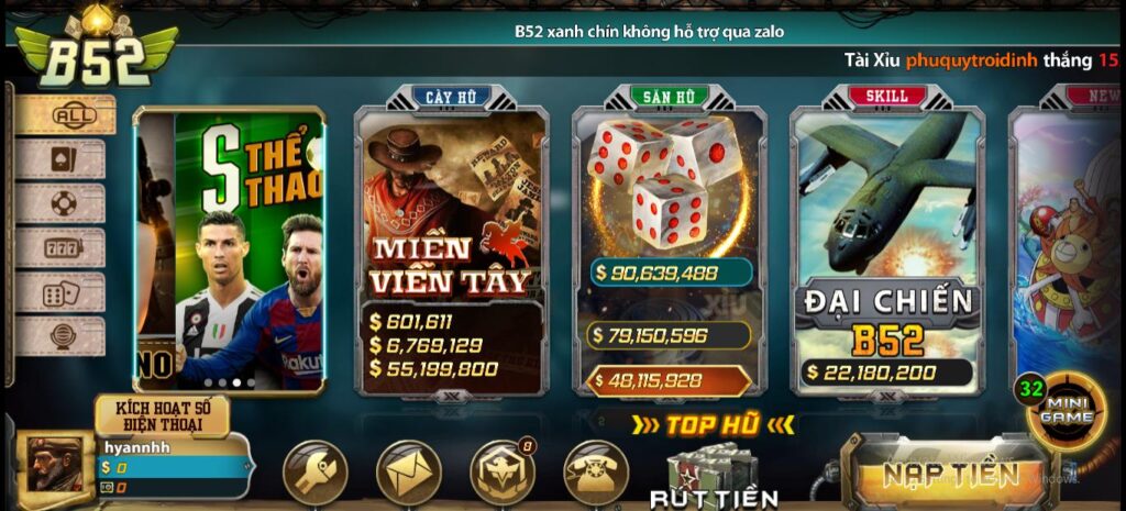 Bật mí bí kíp cách chơi bài B52 Club chiến thắng Bat mi bi kip cach choi bai B52 Club chien thang