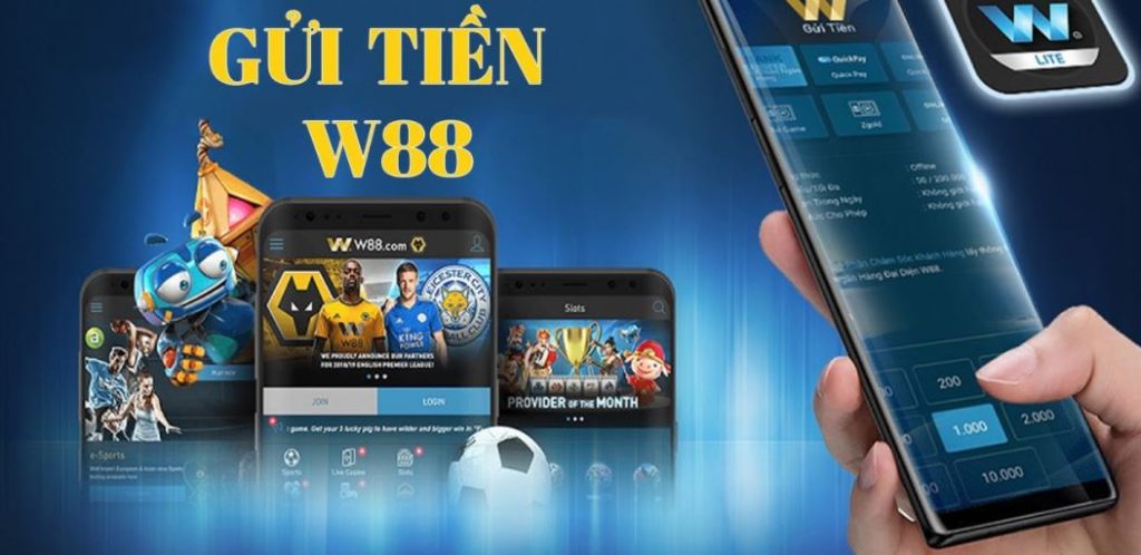 Huong dan cach gui tien W88 qua the ngan hang 