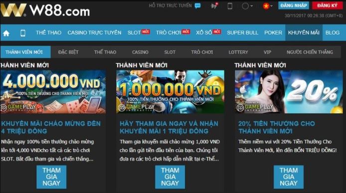 Tao tai khoan ca cuoc W88banh nhanh chong
