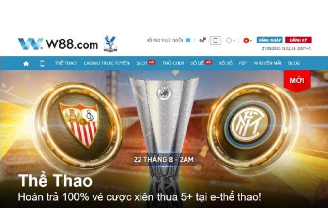 Danh gia trang ca cuoc W88vip chi tiet nhat
