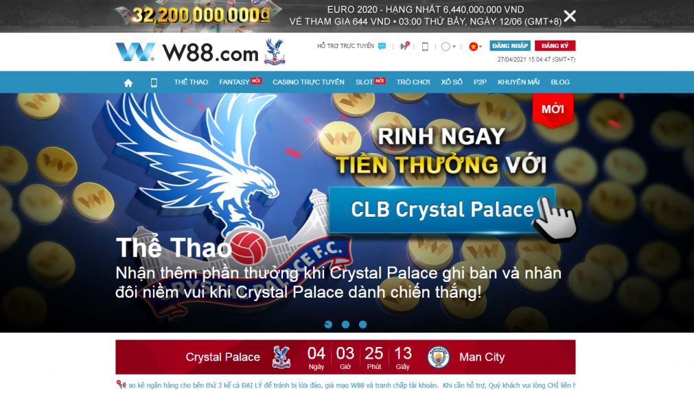Cách tham gia khuyến mãi người chiến thắng tại W88 Cach tham gia khuyen mai nguoi chien thang tai W88