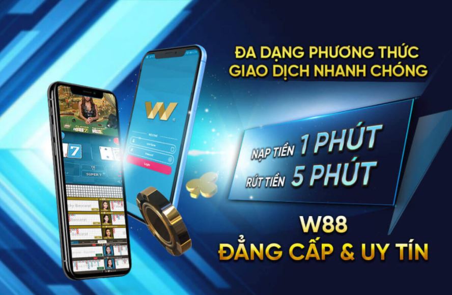 Cac ngan hang ho tro rut tien W88 nhanh chong