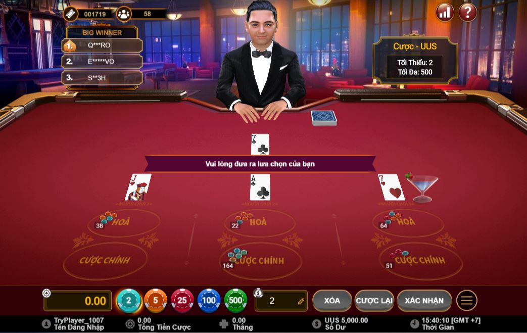 Thong tin ve luat choi cuoc chien Casino W88