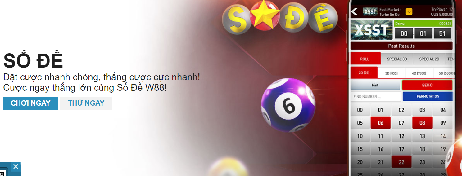 Nhan code thuong tan thu lo de W88