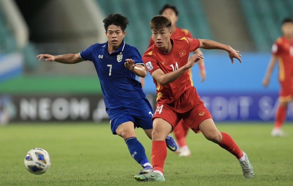 soi keo u22 viet nam vs u22 thai lan 1