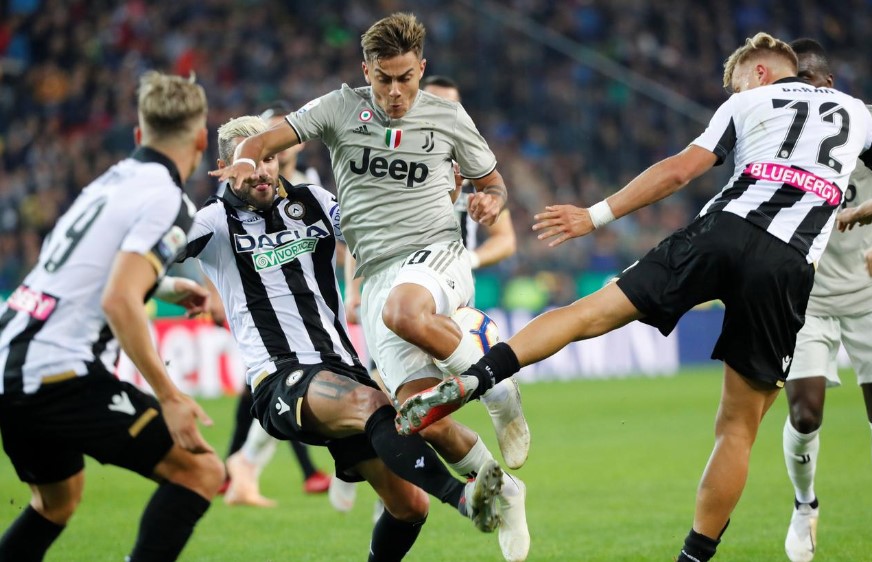 Cap nhap keo tran Udinese vs Juventus hom nay