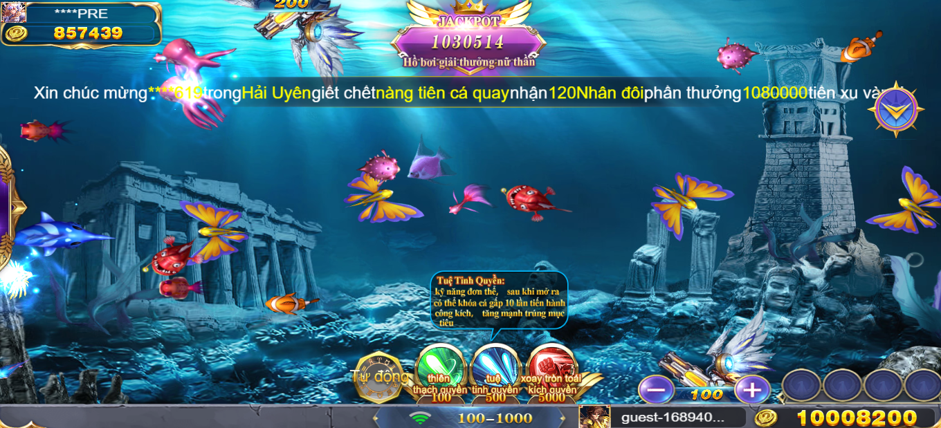 Ban ca Ethana Fishing W88 4