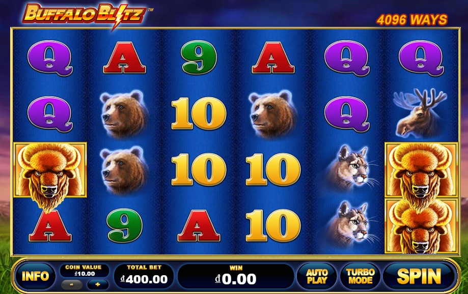 Cach choi Buffalo Blitz Slots W88 chi tiet