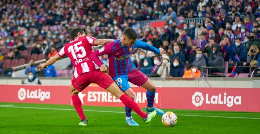 Tong quan tran Atletico Madrid vs Barca chuan nhat