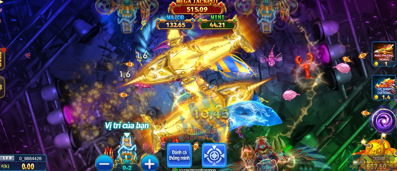 Cach choi Ocean King Jackpot W88