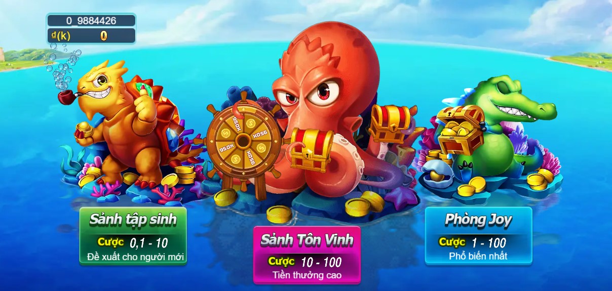 Uu diem tro choi Mega Fishing W88 