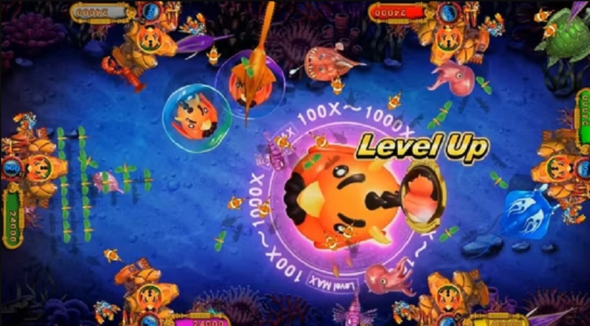 Do hoa trong game Crazy Fishing 2 W88