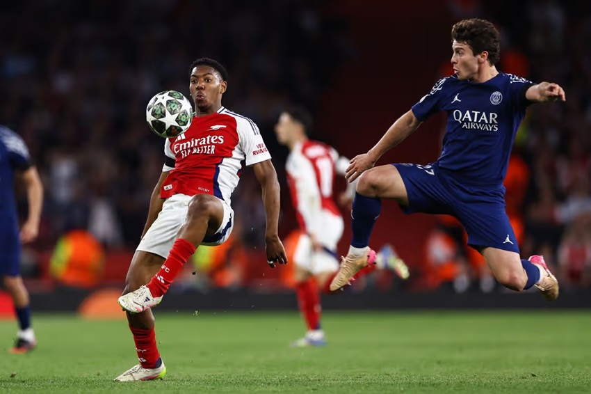 Nhan dinh tran PSG vs Arsenal chinh xac