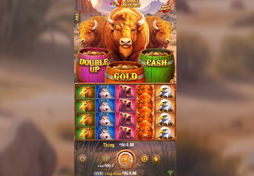Tinh nang game 3 Charge Buffalo W88