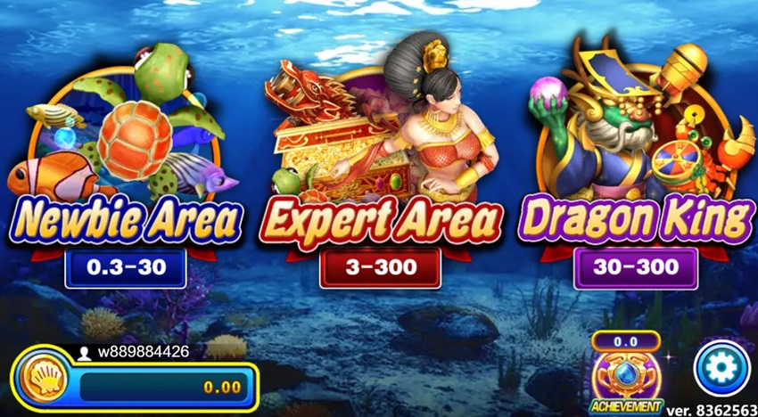 Cach choi game Dragon Fishing W88