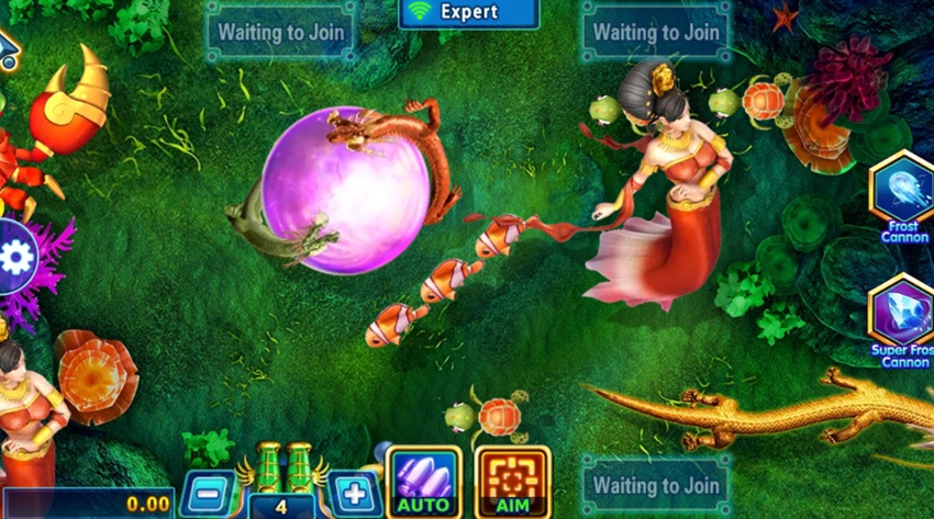 Tinh nang game Dragon Fishing W88