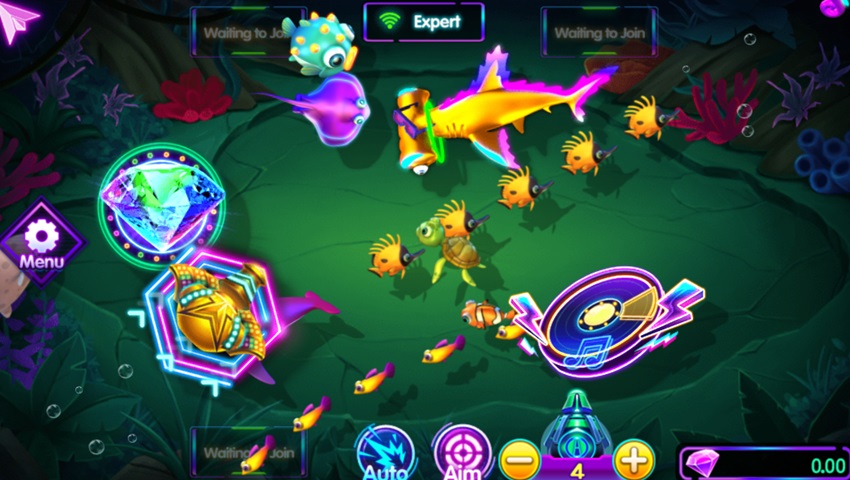 Tinh nang game Fishing Disco W88